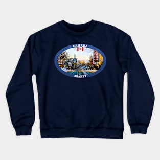 Granby Canada Travel Crewneck Sweatshirt